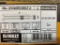 15 DEWALT POWER BOLTS