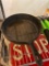2 CAST IRON PANS