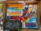 BOX LOT OF ASSORTED MARKERS, PENCILS, PENS, AND PEN BAGS