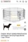 24 INCH FOLDABLE METAL EXERCISE PLAYPEN