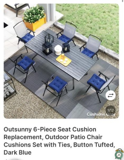 6PC CUSHION REPLACEMENT