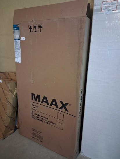60 INCH MAAX SHOWER BASE WITH LEFT SIDE DRAIN