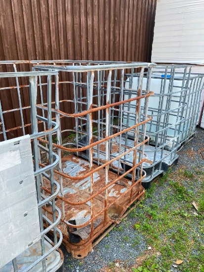 WOOD STORAGE CAGE
