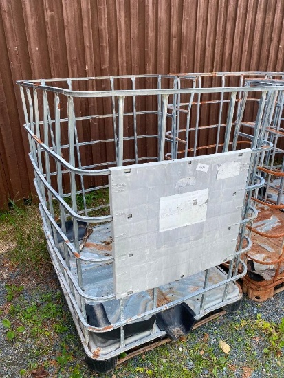 WOOD STORAGE CAGE