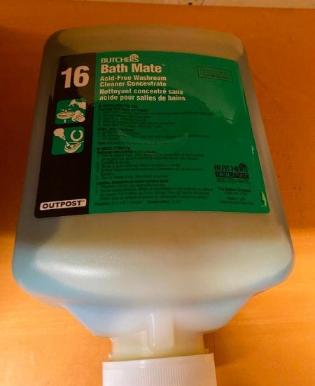 6 LITRES OF BATH MATE ACID-FREE WASHROOM CLEANER CONCENTRATE