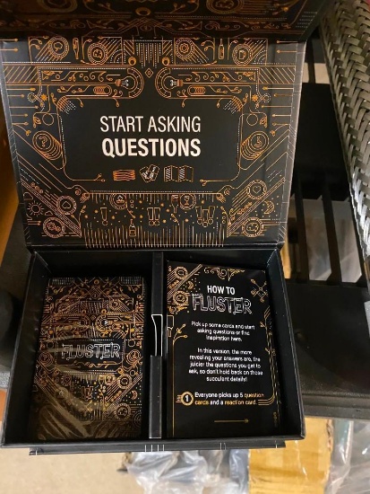 FLUSTER CONVERSATIONAL CARD GAME