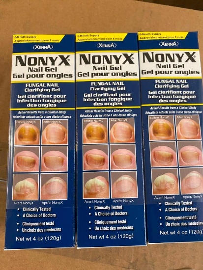 24 UNITS OF XENNA-CORP NONYX NAIL GEL