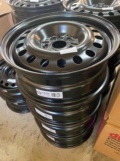 4 OF 17 INCH CAR RIMS - SEE PIC. FOR INFO.