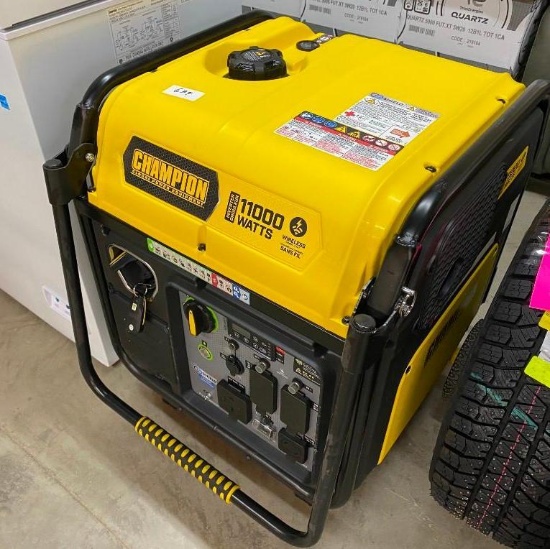 CHAMPION 11,000 W GENERATOR WITH WIRELESS REMOTE START