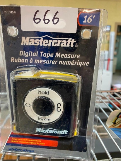 MASTERCRAFT 16 FT DIGITAL TAPE MEASURE