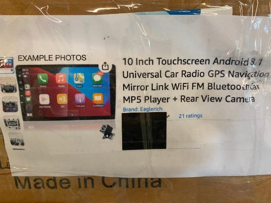 10 INCH TOUCH SCREEN CAR RADIO AND GPS NAVIGATION CONSOLE
