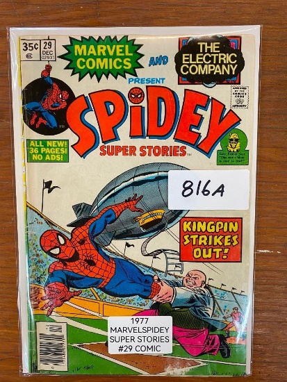 1977 SPIDEY SUPER STORIES COMIC