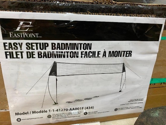 EAST-POINT EASY SET-UP BADMINTON NET