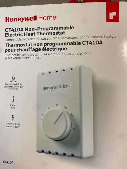 HONEYWELL NON-PROGRAMMABLE ELECTRIC HEAT THERMOSTAT