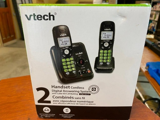 V-TECH CORDLESS HANDSET ANSWERING SYSTEM