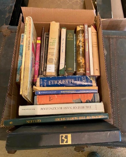 BOX OF BOOKS