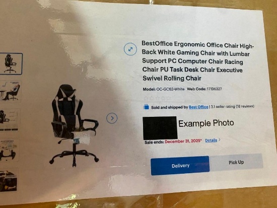 ERGONOMIC HIGH-BACK OFFICE CHAIR