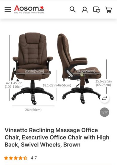 MASSAGE OFFICE CHAIR