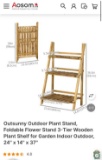 PLANT STAND WITH 3 TIERS