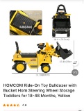 RIDE ON TOY BULLDOZER