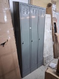 78.5 x 36 INCH, 3-DOOR SCHOOL LOCKERS