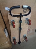 POWERFIST 660 LB PLATFORM DOLLY CART WITH HANDLE