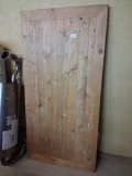 72 x 35-3/8 x 2 INCH TABLE TOP --- COULD BE USED AS A COUNTERTOP WITH MINOR DAMAGES