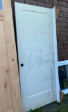 32 INCH INTERIOR DOOR --- FRAME BUSTED