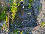 STEEL PATIO UMBRELLA STAND