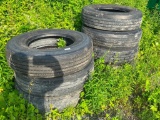 7 OF 11R22.5 USED TRUCK TIRES / CASINGS