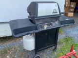 PROPANE BBQ WITH TANK IN PRETTY GOOD SHAPE