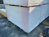 12 OF 4 x 8 FT SHEETS OF 4 INCH HIGH DENSITY INSULATION