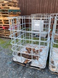 WOOD STORAGE CAGE