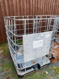 WOOD STORAGE CAGE