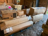 LARGE QUANTITY OF WALL PANELS POSTS AND CONTROLLER FOR A 52 INCH HIGH SWIMMING POOL