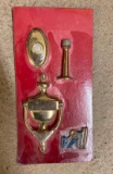 DOOR KNOCKER AND DOOR STOPPER SET