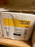 50PCS 1/2 X 2 LAG BOLTS