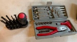 SMALL TOOL SET AND SCREWDRIVER KIT