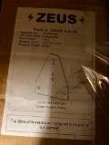 4 ZEUS UPRIGHT SUPPORT PLATES
