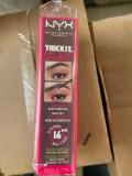 72 UNITS OF NYX THICKENING BROW MASCARA, 7ML EACH