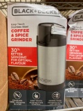 BLACK & DECKER EASY-TOUCH COFFEE AND SPICE GRINDER