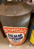 BACALAO SUPERIOR STEEL PAIL