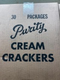 30 PKGS OF PURITY CREAM CRACKERS