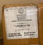 APPROX. 1000 OF SPARTAN INDUSTRIAL RESEALABLE SUFFOCATION WARNING BAGS, 8 x 10 INCH