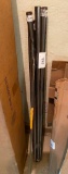 6 OF 3/4 x 36 INCH PIPE AND 1 ROD