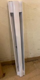4 FT ELECTRIC HEATER - SLIGHT DENT ON FRONT