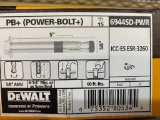 15 DEWALT POWER BOLTS