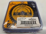 5 DEWALT 7-1/4 INCH CROSS CUTTING BLADES