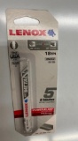 5 LENOX JIG SAW BLADES, 18 TPI