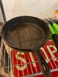 2 CAST IRON PANS
